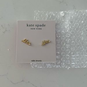 Kate Spade Mrs. Earrings